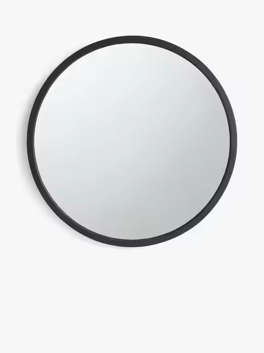 Hot Sale Wood Frame Round Wall Mirror Home Decor Modern Hanging Decorative Circle Mirror Farmhouse Mirror
