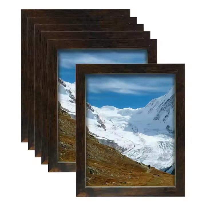 Wholesale Customizable Wedding Desk Home Decorate Picture Frame Wooden 4x6 5x7 7x9 9x12 Small Photo Frame