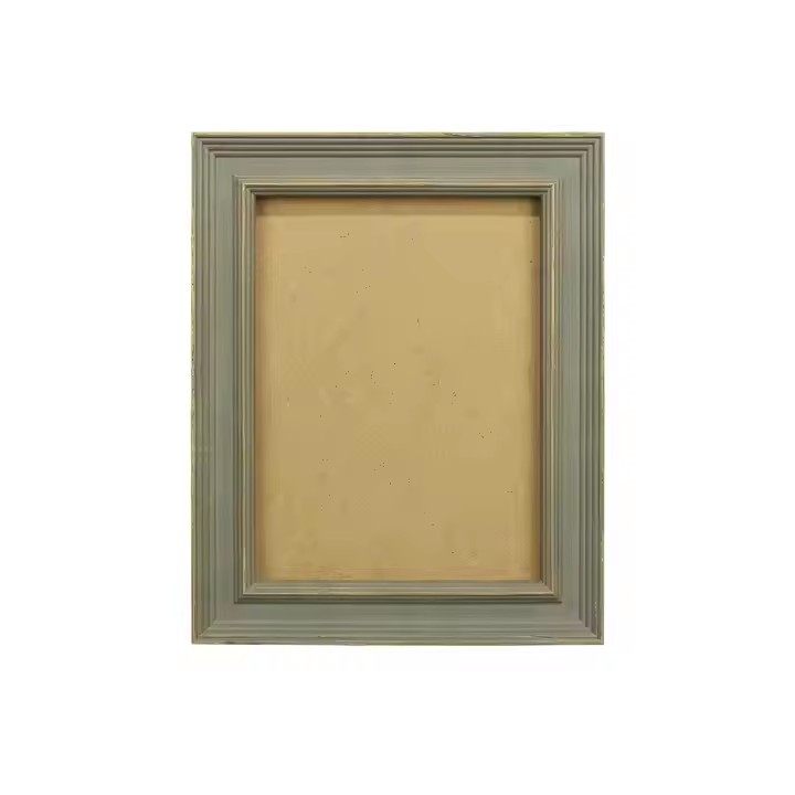Solid Pine Color 4x6 Photo Frame Fashionable 5x7 Wall Decor Tabletop Display Customizable Natural Wood Picture Frame for Home