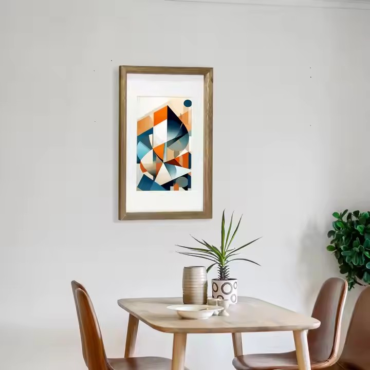 Creative Wooden Picture Frame with Detachable Inner Frame 12x18 Home Decor Hollow Wood Photo Frame