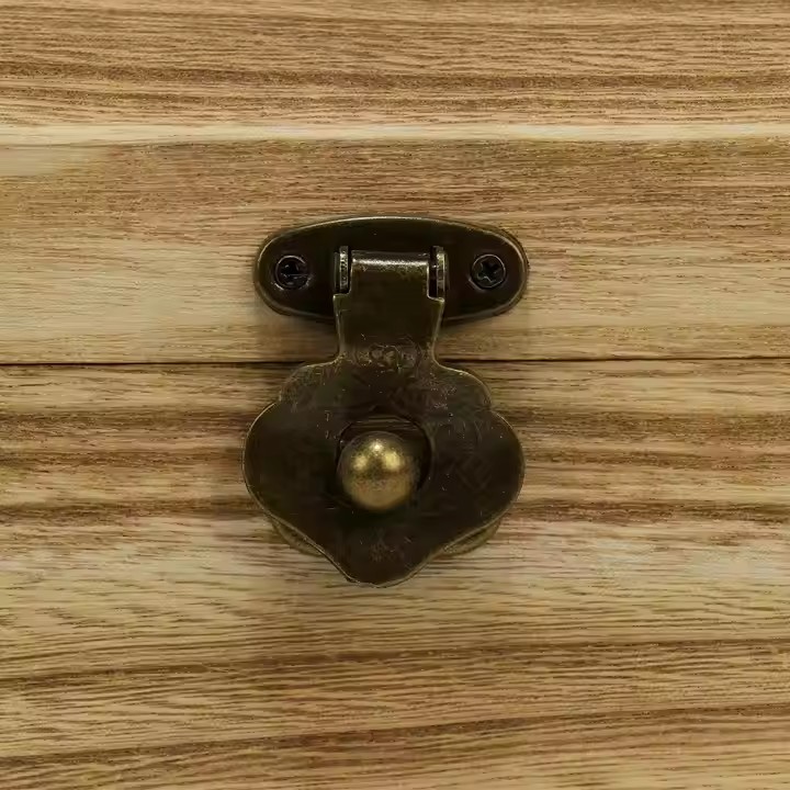 Ladies Women Ring Earrings Necklace Organizer Storage Trinket Wooden Jewelry Wood Box Keepsake Treasure Chest