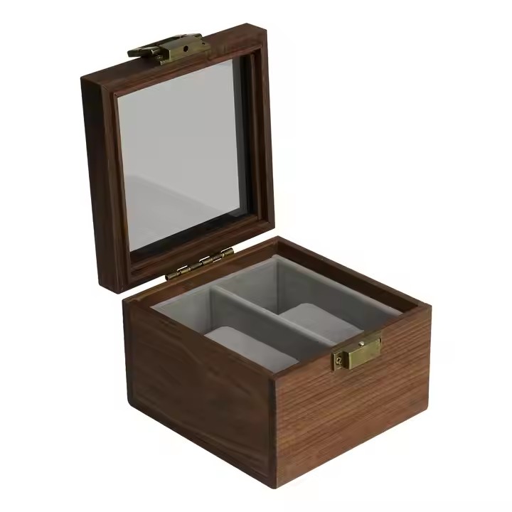 custom Watch Storage Box for Men and Women Wood Watch Display Case Wood Wrist Watch Bangle Gift Box