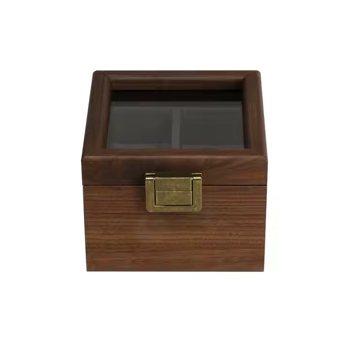 custom Watch Storage Box for Men and Women Wood Watch Display Case Wood Wrist Watch Bangle Gift Box