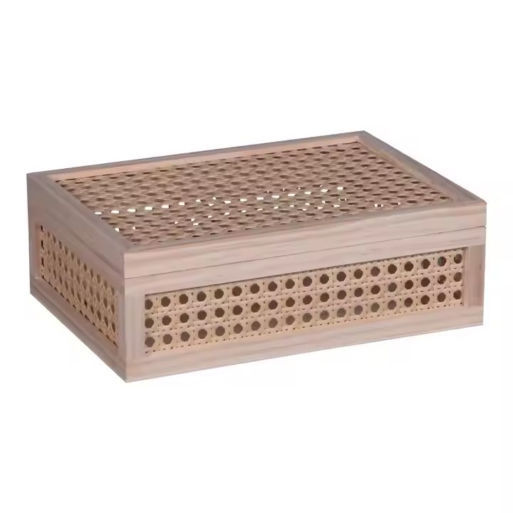 BSCI FACTORY Wholesale Wooden Lattice Collapsible Toys Books Fruit Storage Crate with Cotton Lining