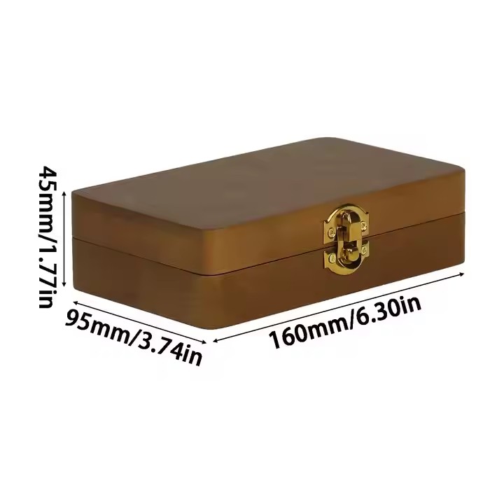 Milk Teeth Wood Box Hot Selling Beech Wooden Kids Baby Teeth Keepsake Storage Box for Memory