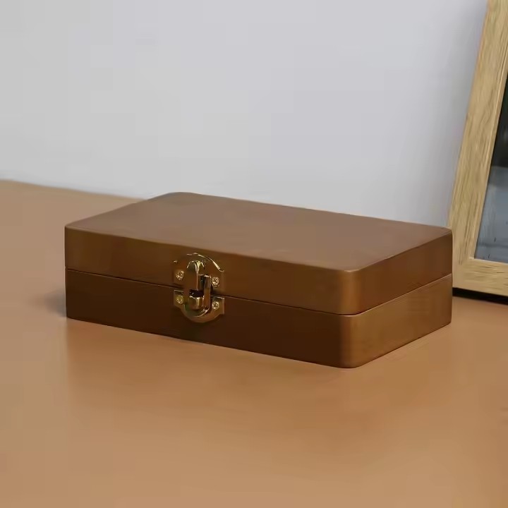 Milk Teeth Wood Box Hot Selling Beech Wooden Kids Baby Teeth Keepsake Storage Box for Memory