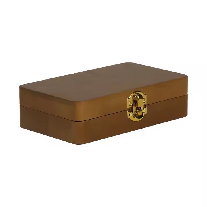 Milk Teeth Wood Box Hot Selling Beech Wooden Kids Baby Teeth Keepsake Storage Box for Memory