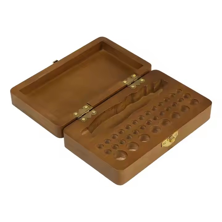 Milk Teeth Wood Box Hot Selling Beech Wooden Kids Baby Teeth Keepsake Storage Box for Memory