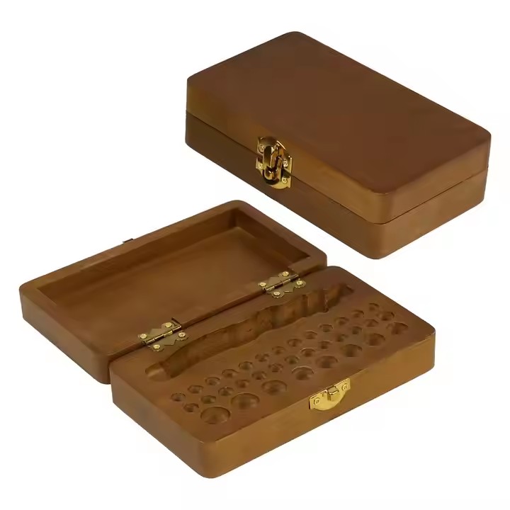 Milk Teeth Wood Box Hot Selling Beech Wooden Kids Baby Teeth Keepsake Storage Box for Memory