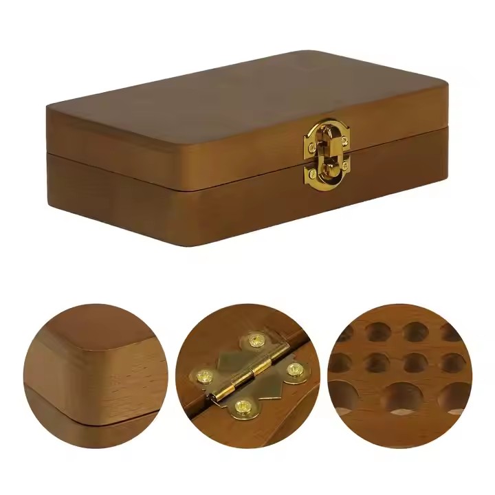 Milk Teeth Wood Box Hot Selling Beech Wooden Kids Baby Teeth Keepsake Storage Box for Memory