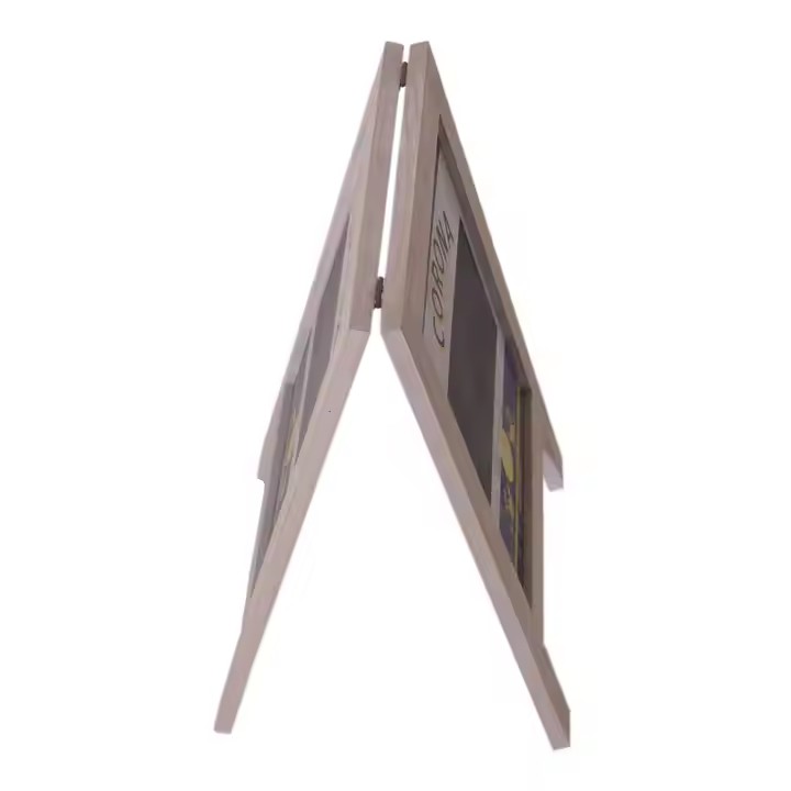 Custom Small Wood A-Frame chalkboard Wooden Signs Black A Board Sign for Cafes Small Wooden A-Frame Black board