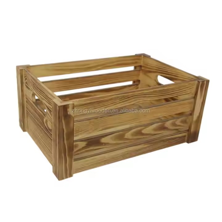 Wholesale Cheap Wooden Storage Fruit Vegetables Crates for Sale