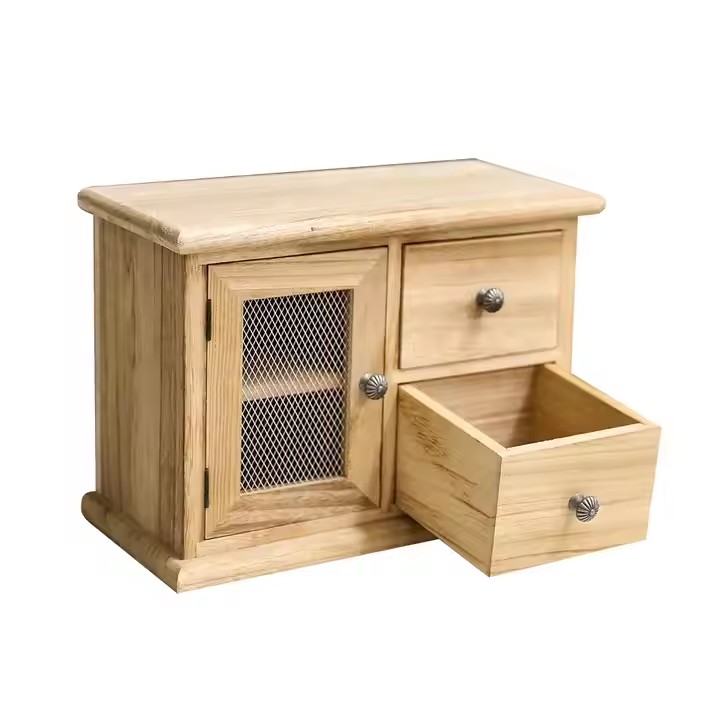 Storage Cabinet Factory Customised Personalised Multi-functional Large-capacity Partitioned t Wooden Storage Cabinet