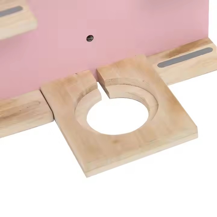 Factory FSC&BSCI Wall Mount Regal Wooden Toniebox and Tonies Magnetic Storage Shelf