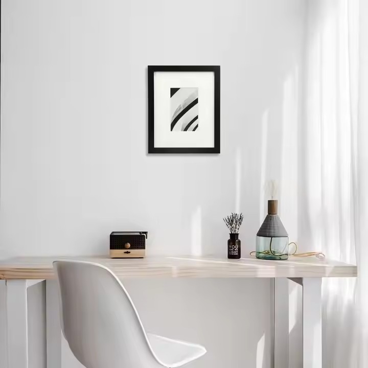 Wholesale Black Wood Photo Frames with Nice Distinctive Designs Functional UV Printed Wooden Frames with Attractive Features