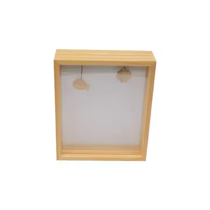 Wholesale Business Gift 10x10 12x12 6x8 15x15 Wooden Picture Photo Frame 3D Shadow Specimens Box