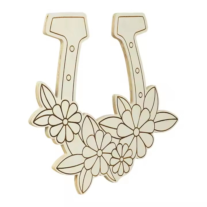 Custom Bath Flower Wedding Art Wall Mounted Wood Door Customize Wall Sign Blackboard Restaurant