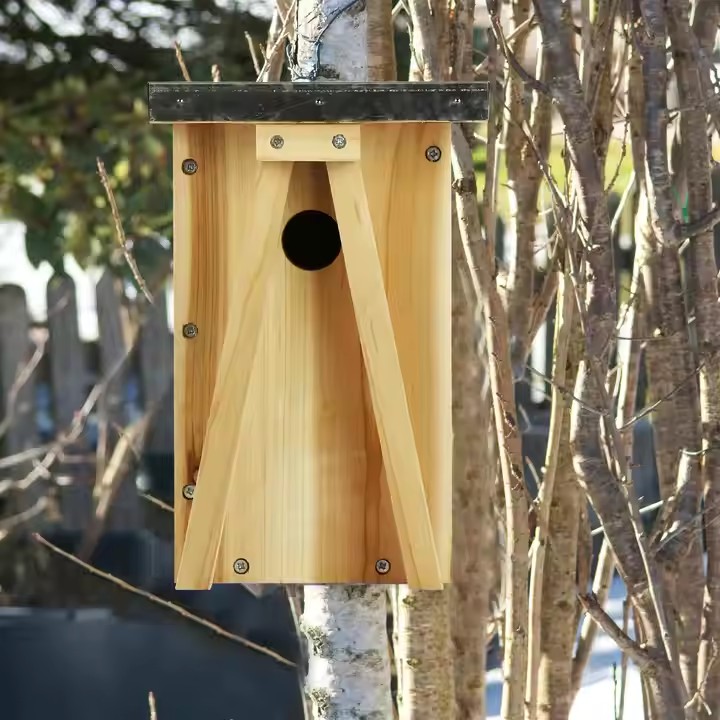 Wooden Small Bird House for Hummingbirds,Bird Houses for Outside,Humming Bird Houses for Outside,Outdoor Bird Box