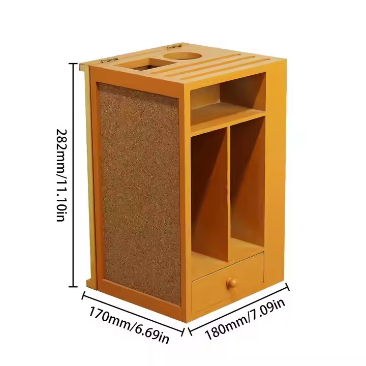 Wooden Portable Storage Box Factory Personalised Creative Lockable Wooden Black Storage Box Detachable