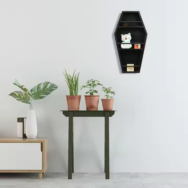 Wooden Wall Shelves Country Style Home Decor Floating Wooden Display Shelves
