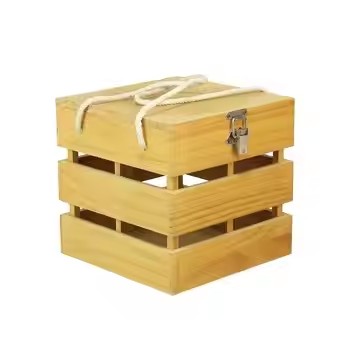 Wooden Storage Basket with Bow Home Decoration Manufacturer Personalised Designs Creative Styling Can Be Customized Color Size