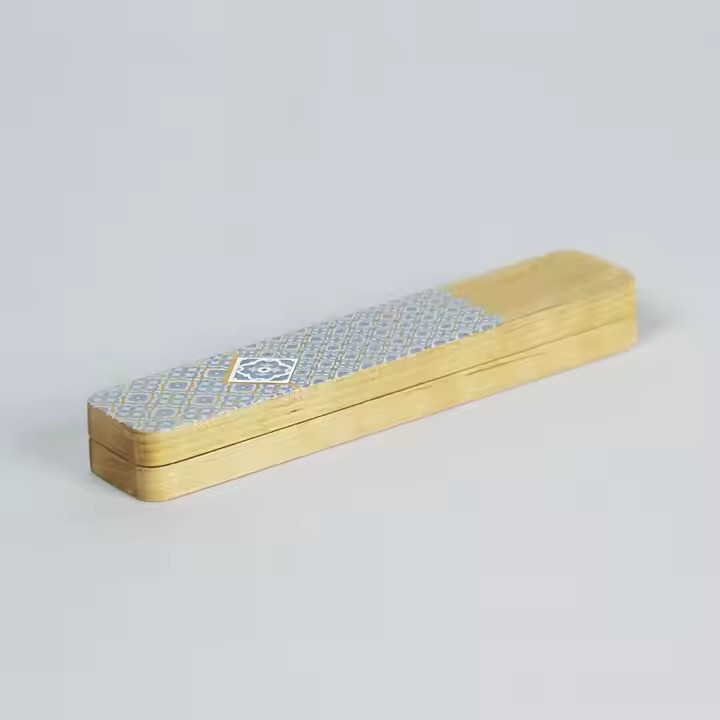 Factory Directly Ships Custom Handheld Noble Low-key Pencil case Wooden Portable Pen Box Pen case