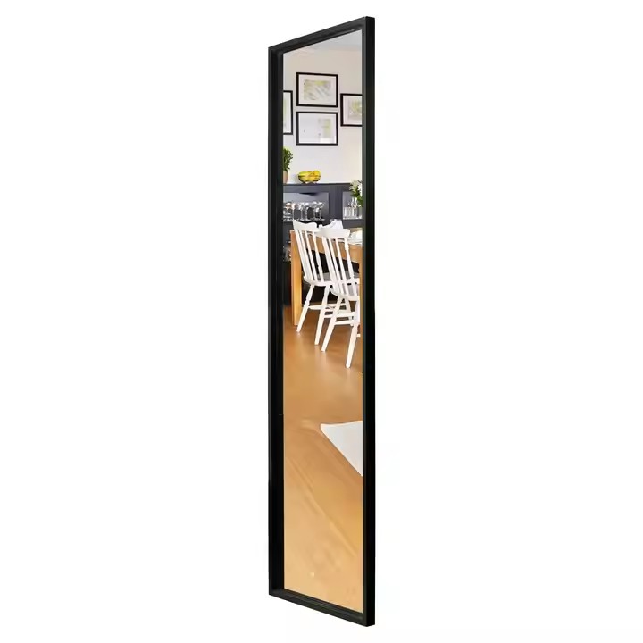 ODM Custom Vanity Wall Mounted Rectangle Wood Bathroom Modern Standing Full Body Length Floor Mirror