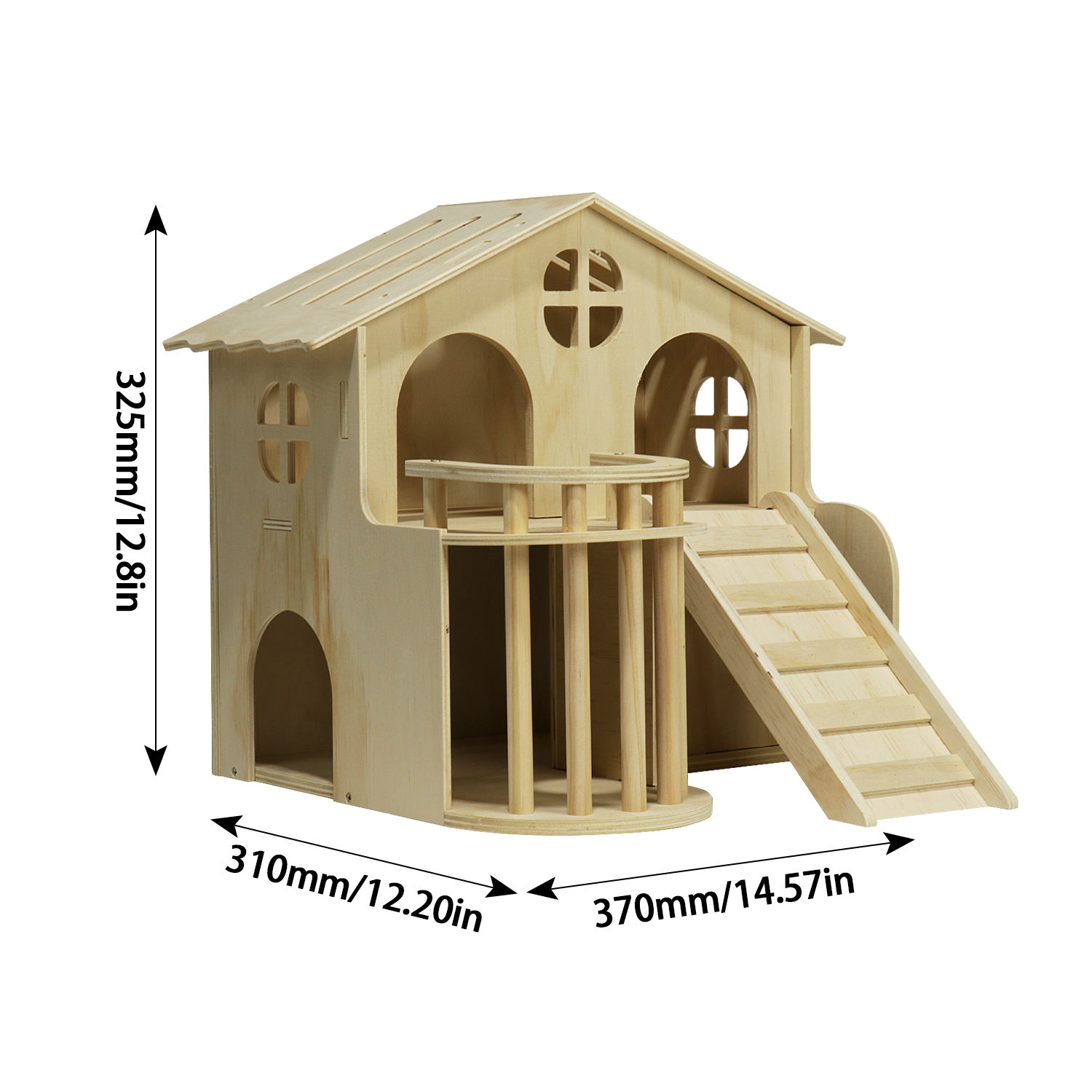 Hideout Training Toy Habitats Transparent Cages pet Wooden Hamster Toys hamster wooden house Wooden Hamster Cage