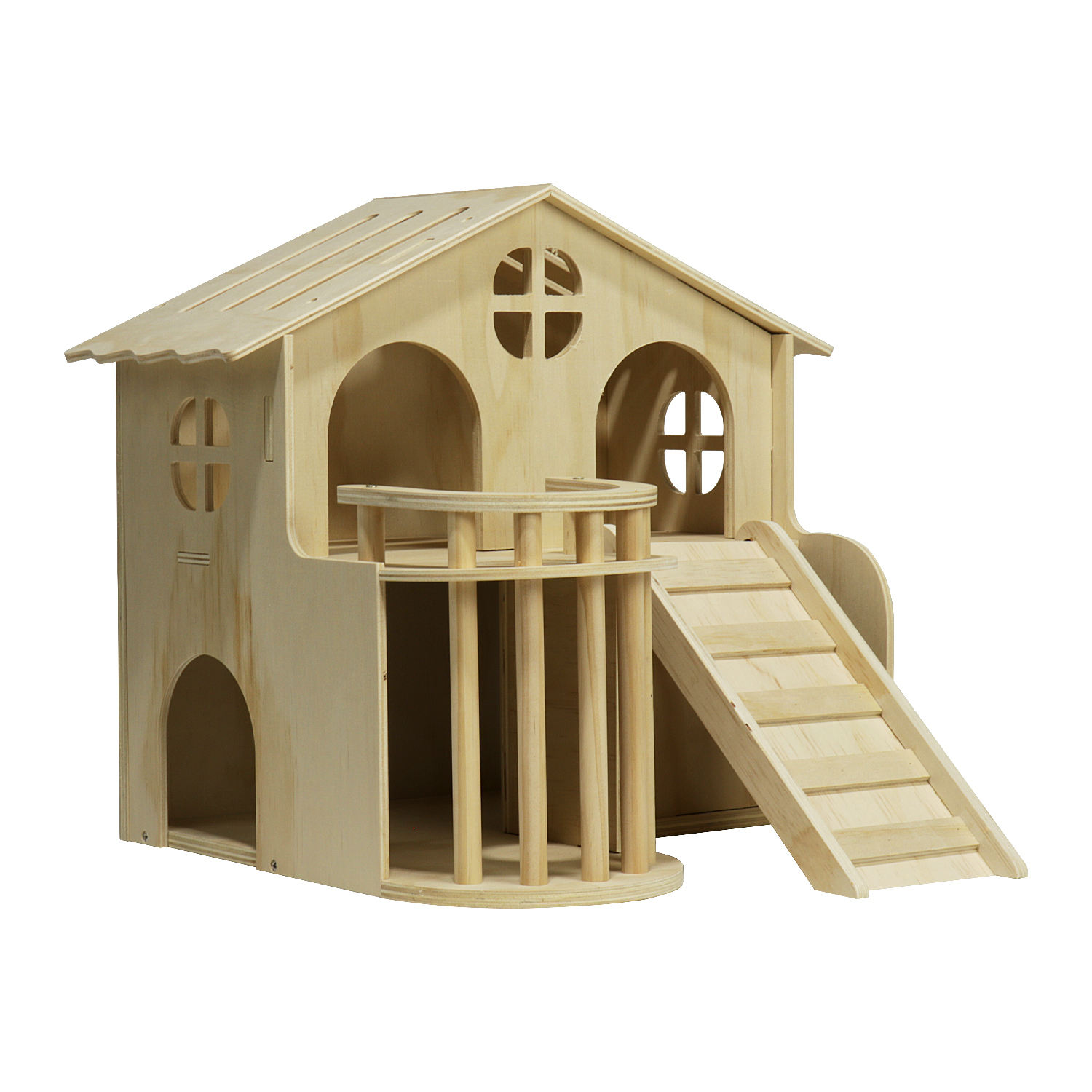 Hideout Training Toy Habitats Transparent Cages pet Wooden Hamster Toys hamster wooden house Wooden Hamster Cage